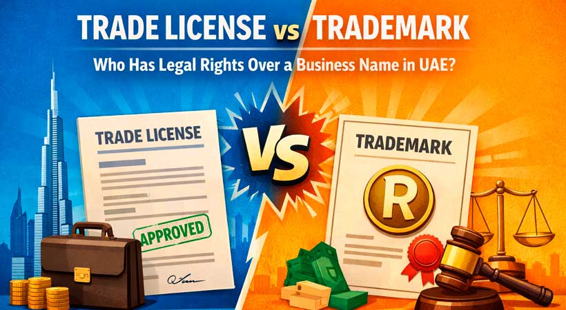 trademark vs trade license in uae